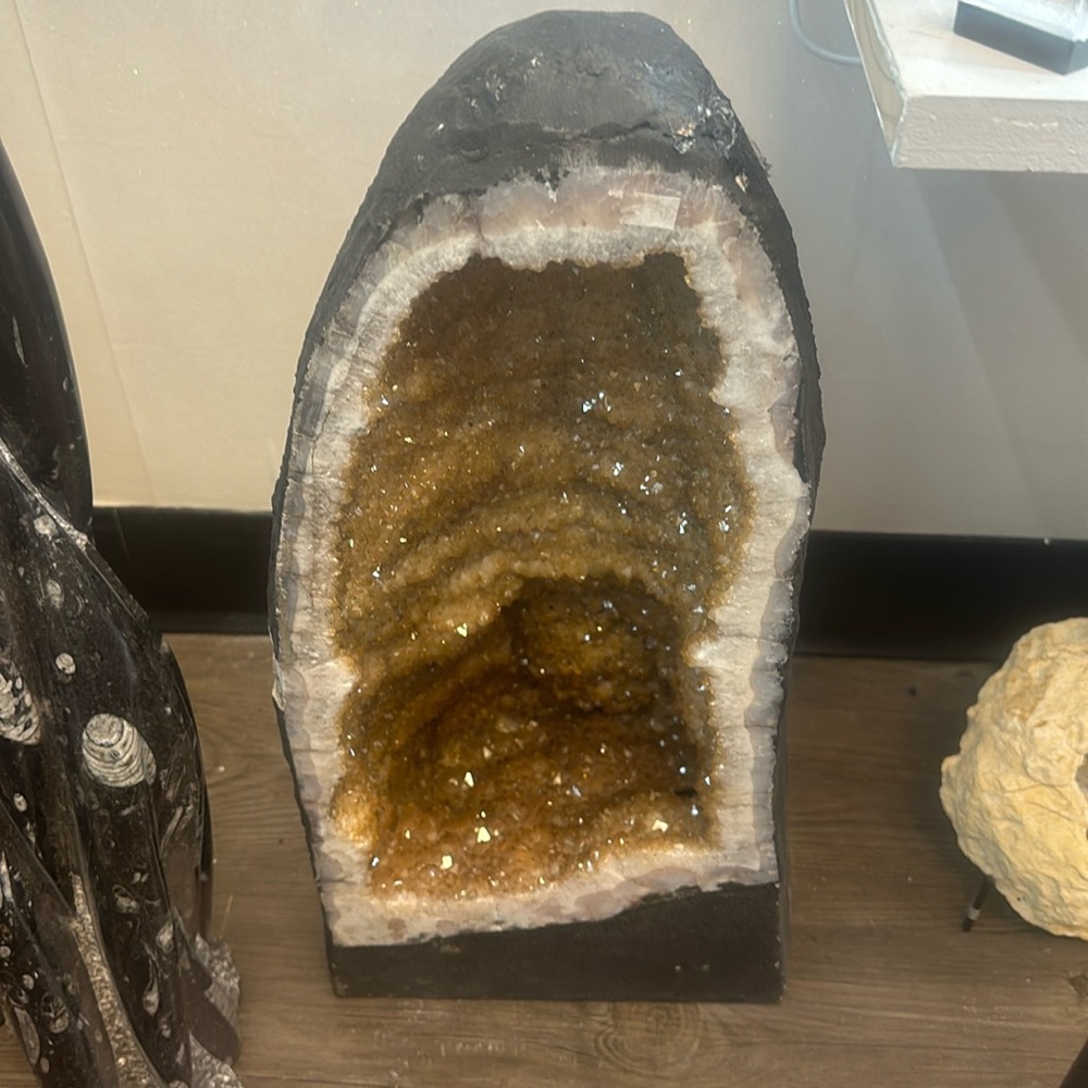 Citrine cathedral base